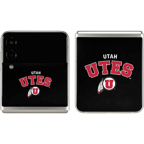 University of Utah Utes Logo Galaxy Z Flip3 5G Skin